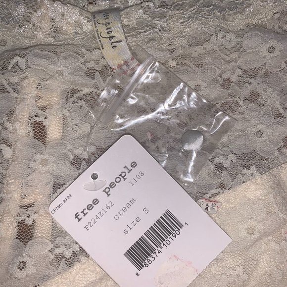 Free People Lace Dress Off White (Size: S) - Picture 5 of 5